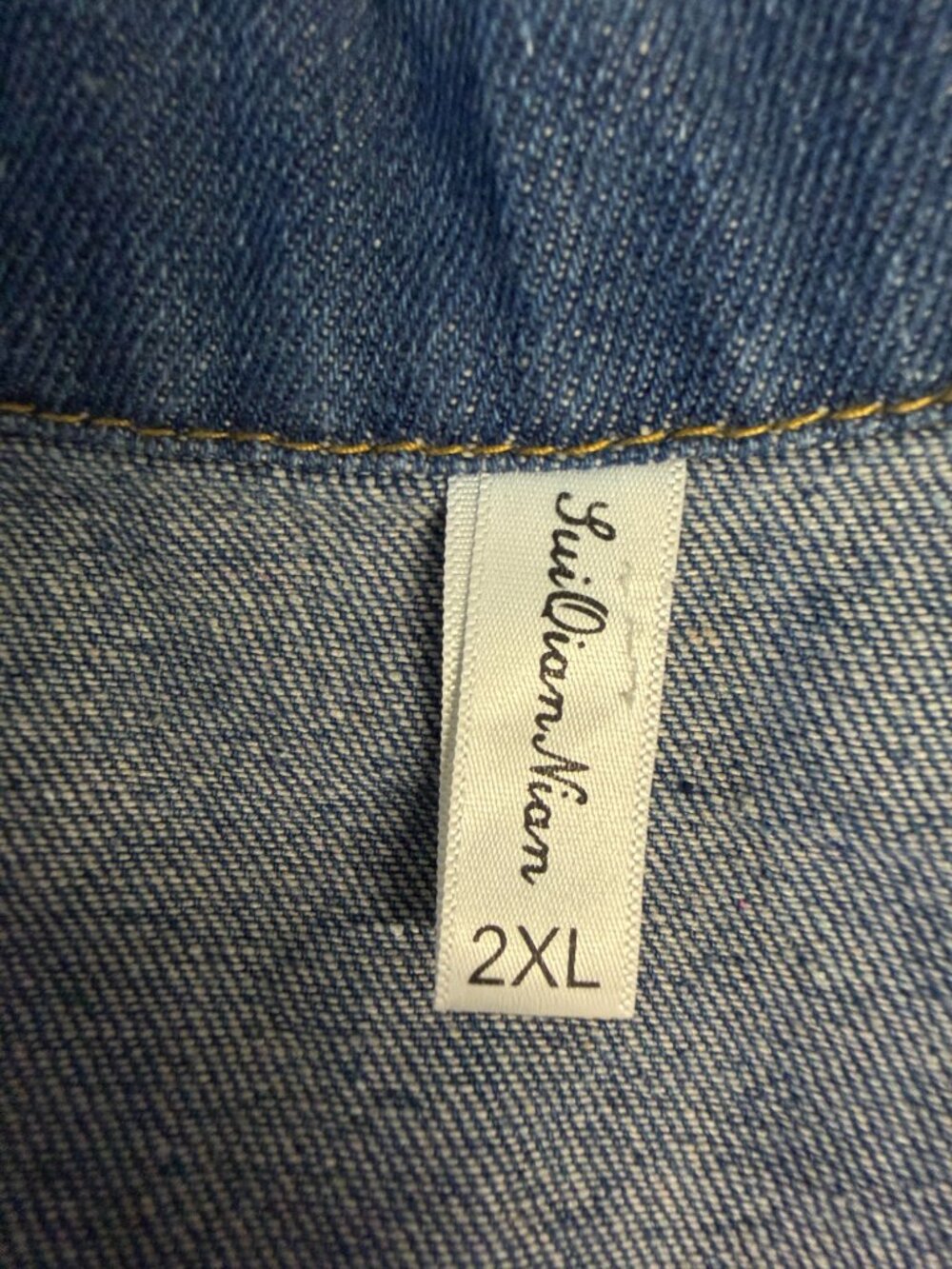 Denim pearl Jacket - Picture 2 of 6